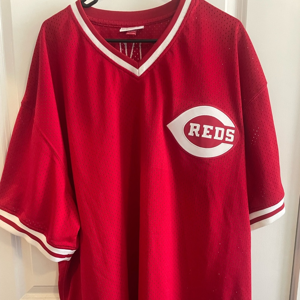 Mitchell & Ness Cincinnati Reds Johnny Bench Jersey